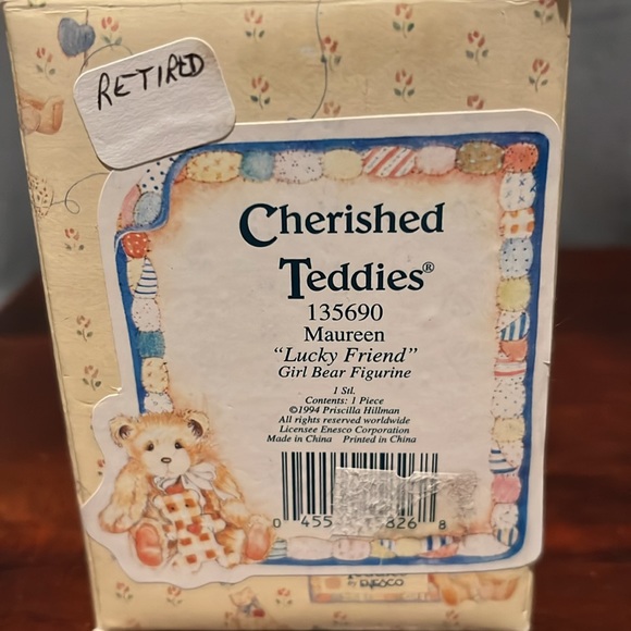 Cherished Teddies "Maureen" Lucky Friend Figurine - Picture 4 of 16